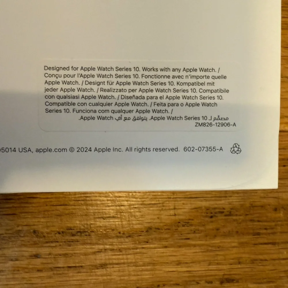 Apple Watch Midnight Blue Sport Band